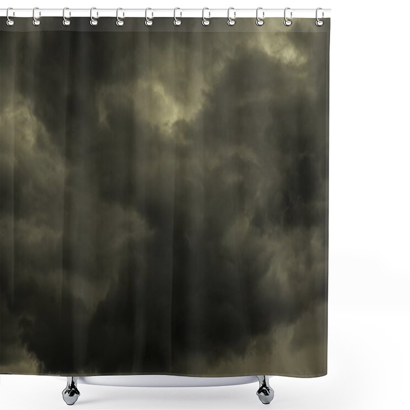 Personality  Stormy Summer Sky Shower Curtains