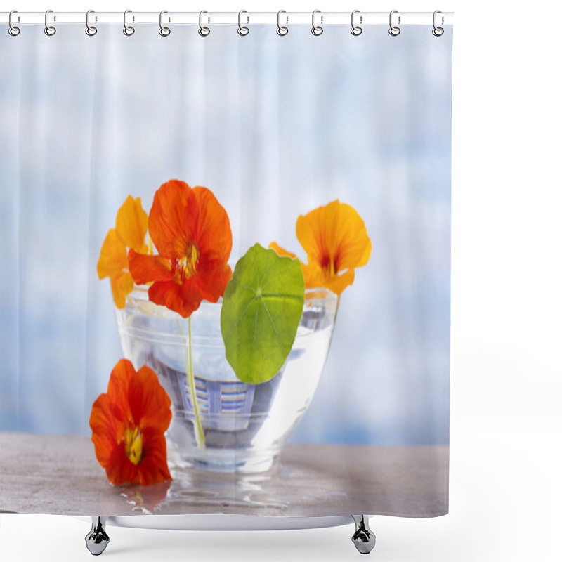 Personality  Herbal Tea, Decoction Of Nasturtiums Shower Curtains