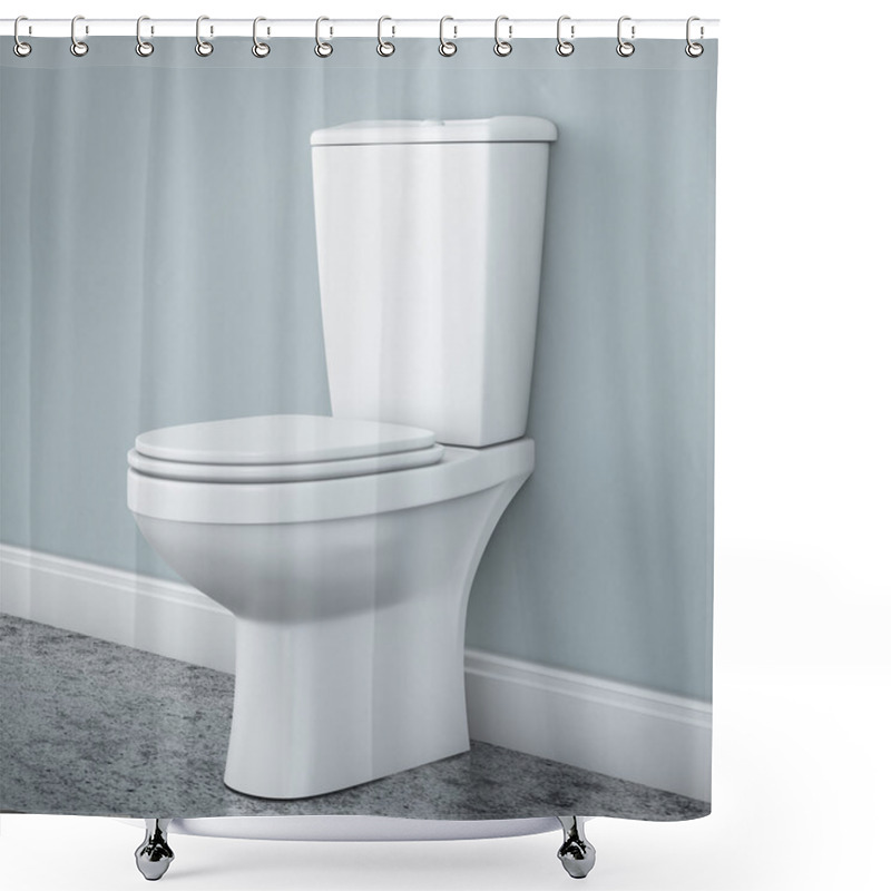 Personality  New Toilet Bowl Shower Curtains