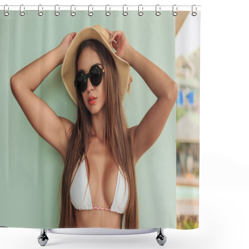 Personality  Hat Shower Curtains