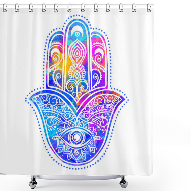 Personality  Beautiful Card Vector Shower Curtains