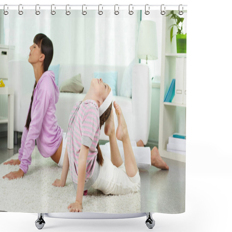 Personality  Exercise Shower Curtains