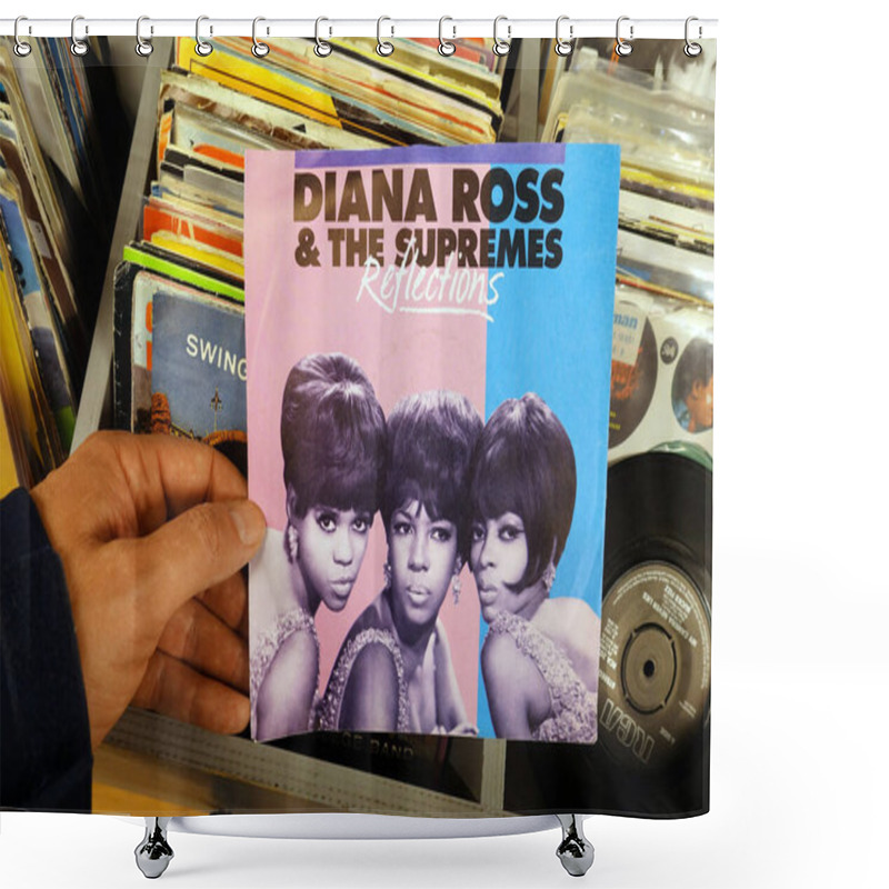 Personality  THE NETHERLANDS - SEPTEMBER 2020: Single Record: Diana Ross & The Supremes - Reflections. 