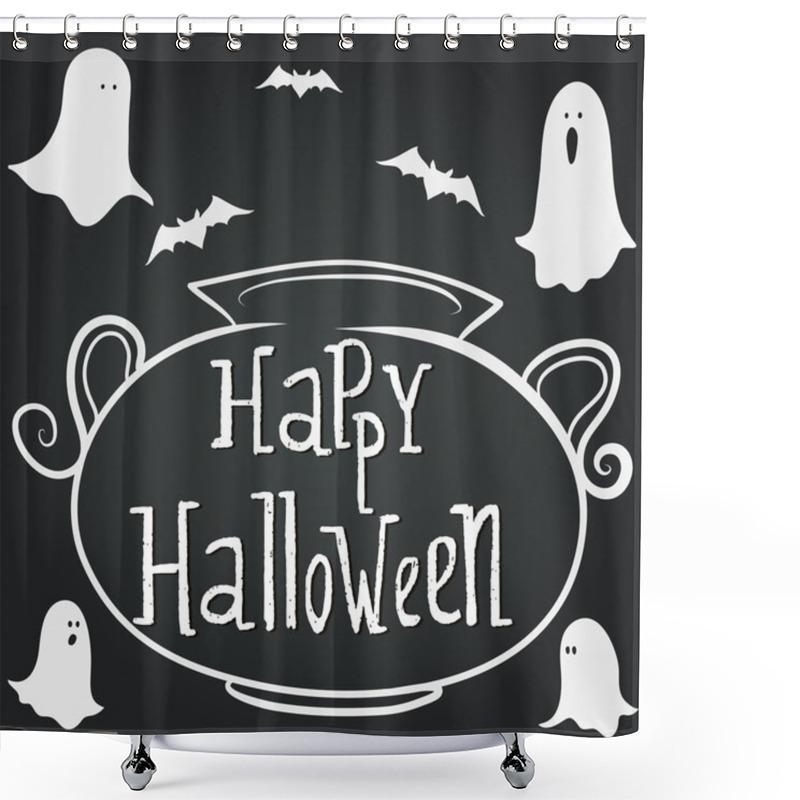 Personality  Halloween Pattern. Shower Curtains