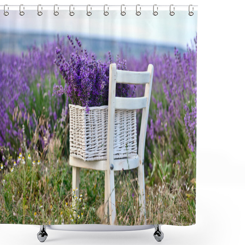 Personality  Lavender Shower Curtains