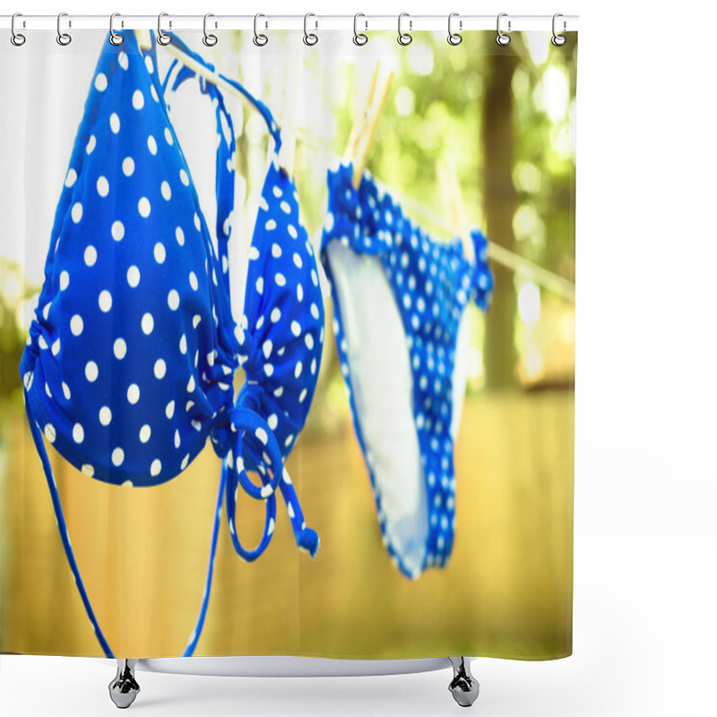 Personality  Bikini Shower Curtains