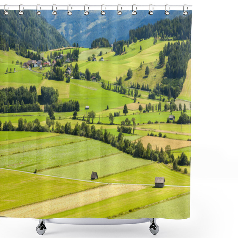 Personality  Landscape Near Kaprun, Salzburgerland, Austria Shower Curtains