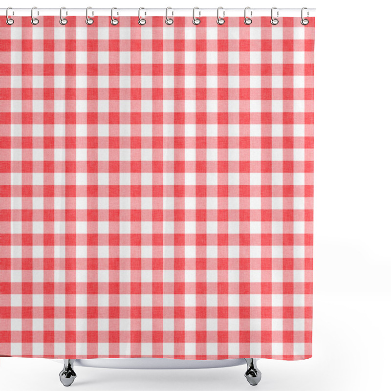 Personality  Gingham Background Shower Curtains