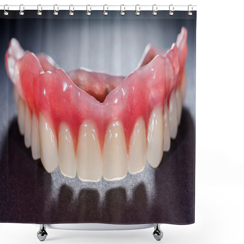 Personality  Denture Shower Curtains