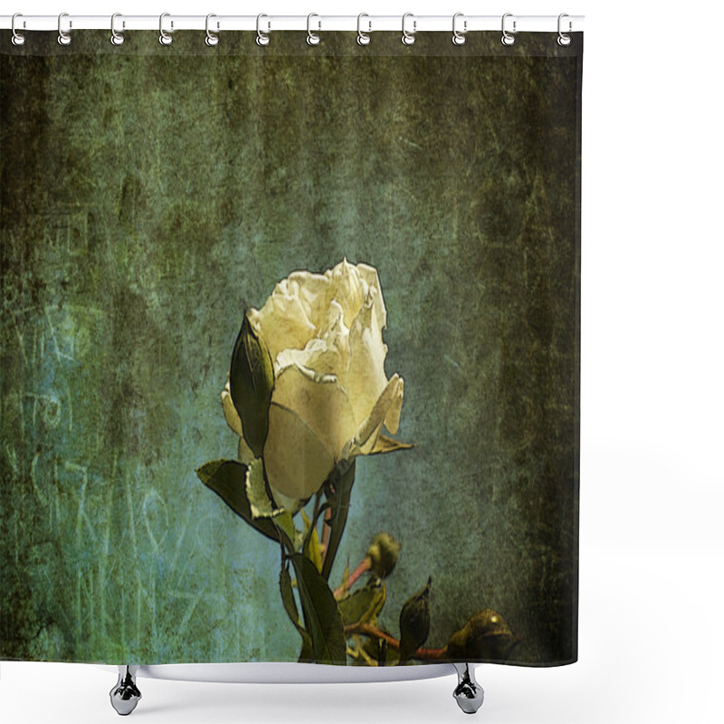 Personality  Red Rose Shower Curtains