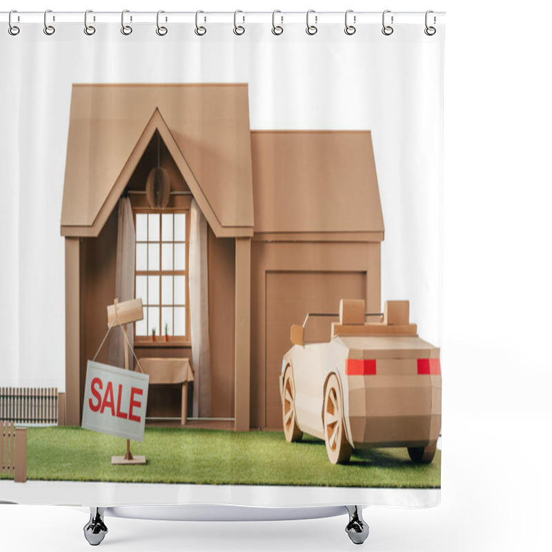 Personality  House Shower Curtains