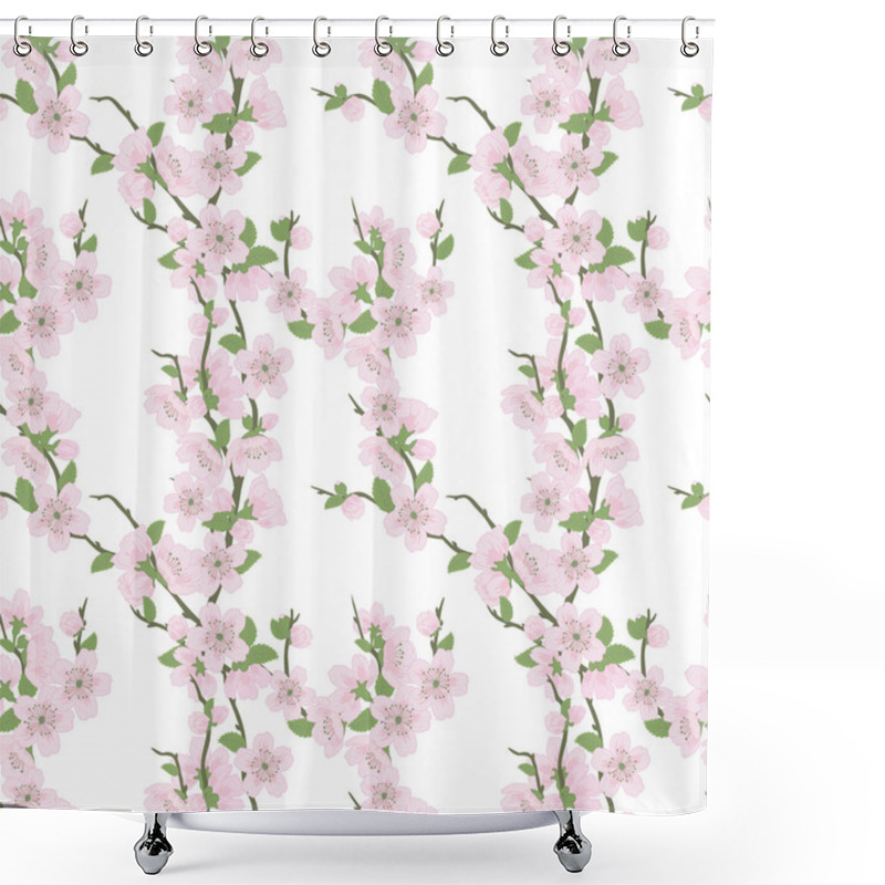 Personality  Elegant Seamless Pattern Shower Curtains