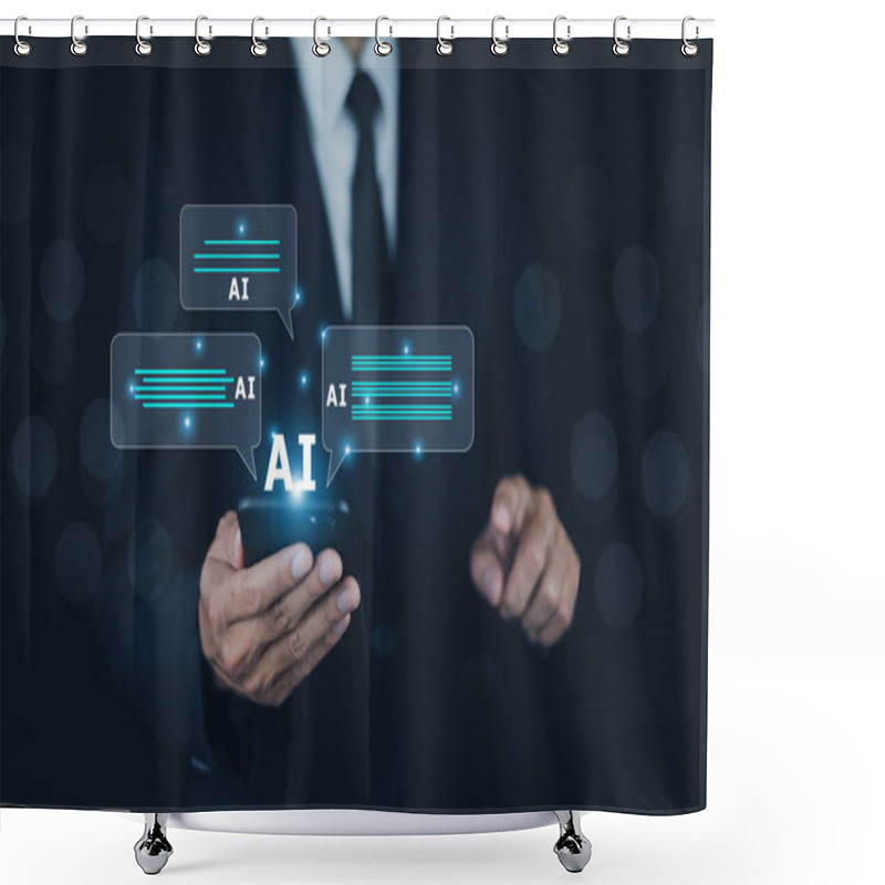 Personality  AI Chat Delivers A Personalized Experience By Understanding And Adapting To Your Preferences And Needs, Enhancing User Engagement And Satisfaction. Shower Curtains