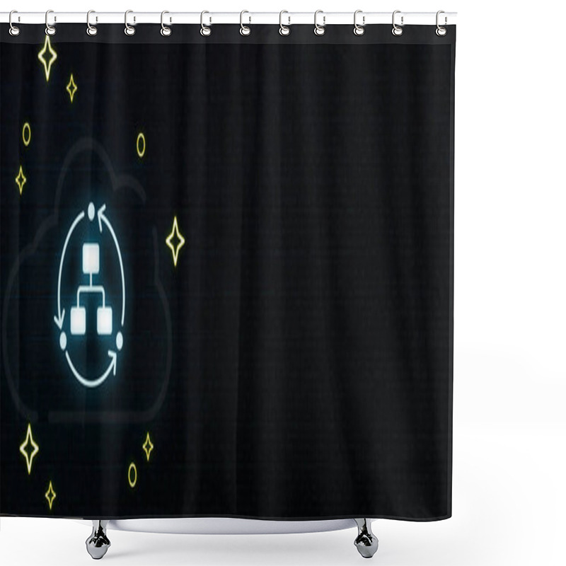 Personality  Maximize Productivity By Automating Tasks For Faster Execution Shower Curtains