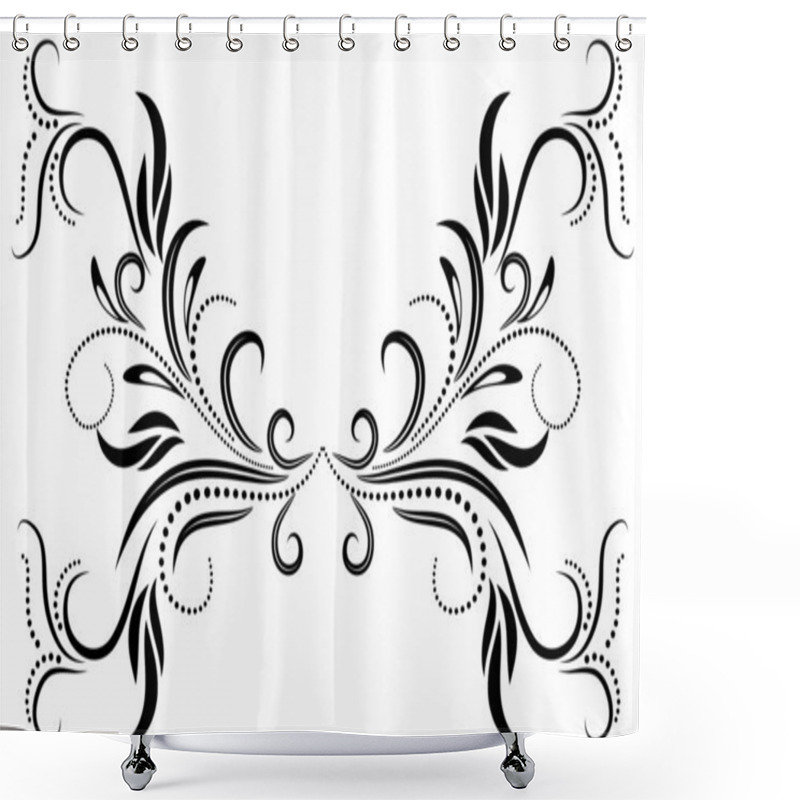 Personality  Decorative Ornament Shower Curtains