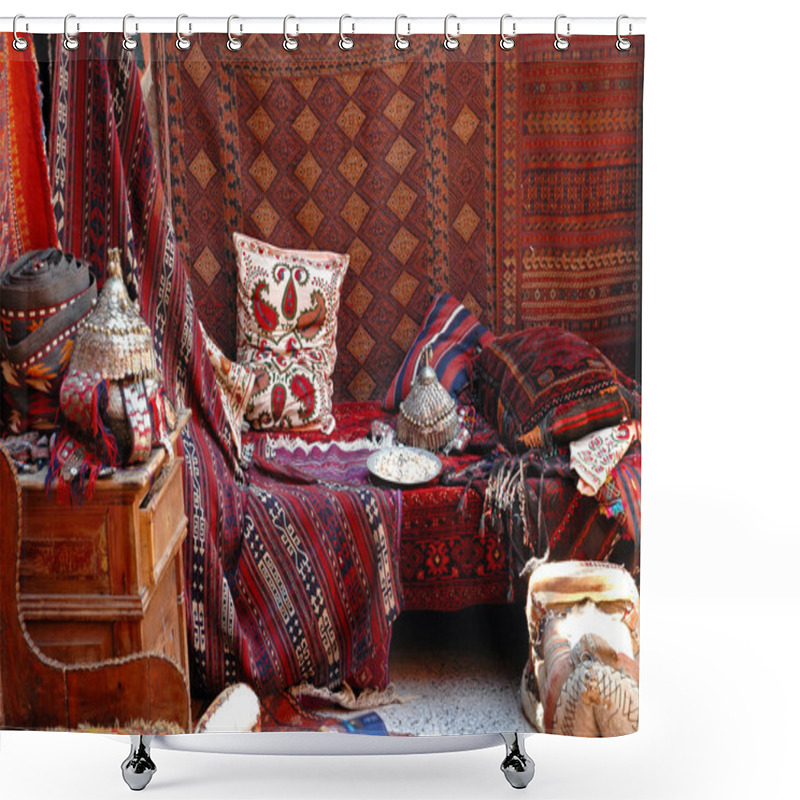 Personality  Turkish Bazaar, Carpet Market Shower Curtains