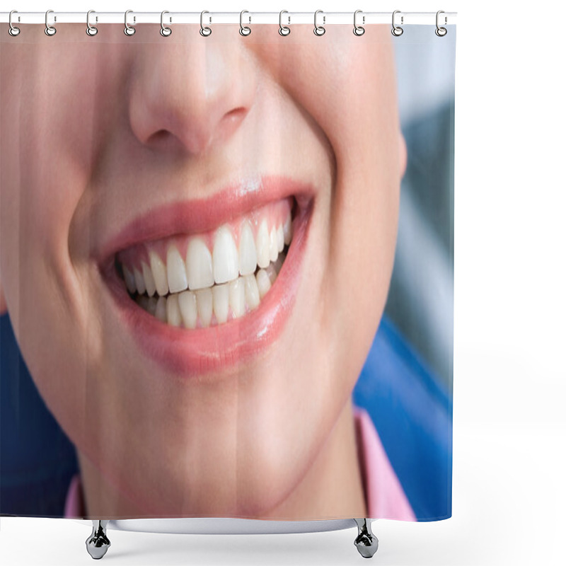 Personality  Happy Smile Shower Curtains