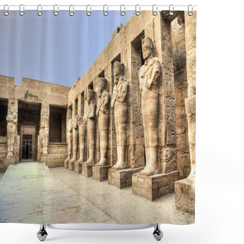 Personality  Karnak Temple Shower Curtains