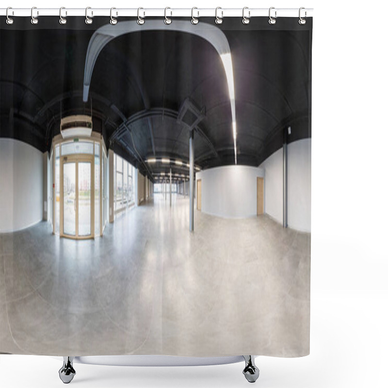 Personality  Empty Room Without Repair. Full Seamless Spherical Hdri Panorama Shower Curtains