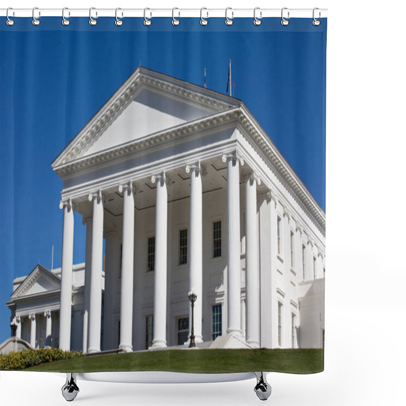 Personality  Virginia Capitol Building Richmond Shower Curtains