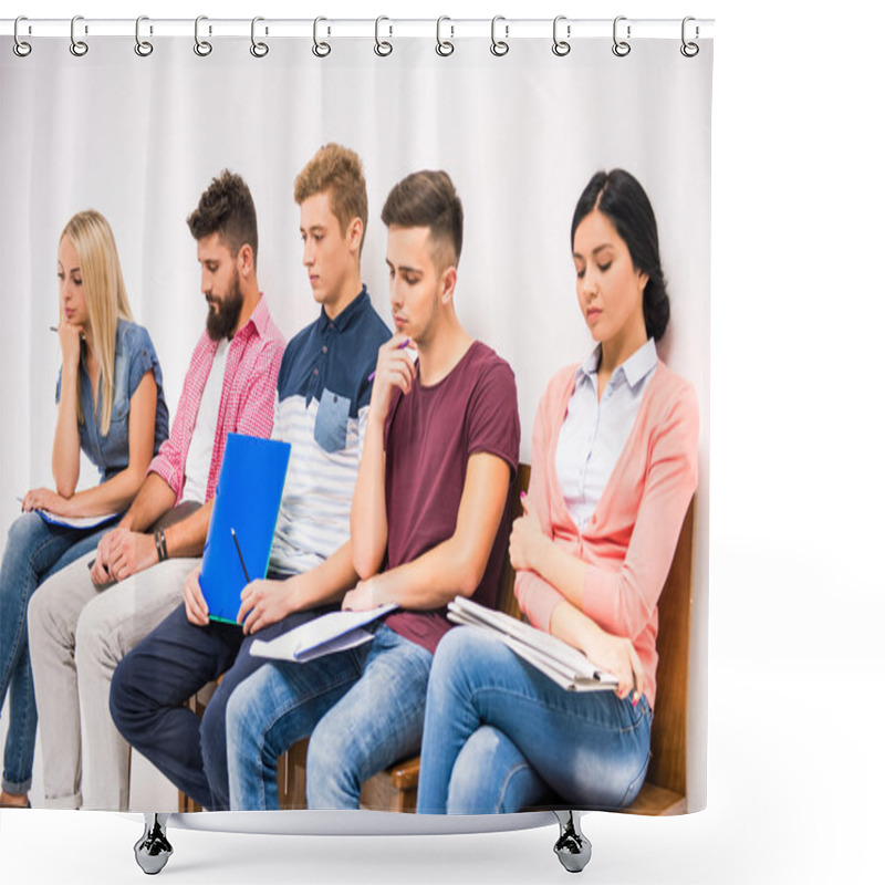 Personality  Group Of People Shower Curtains