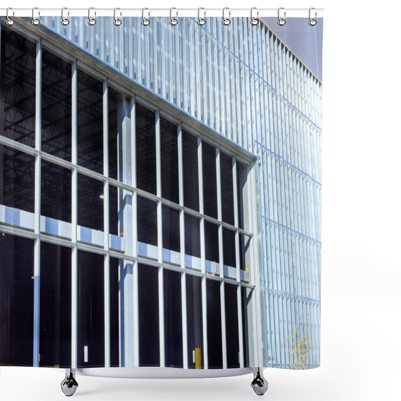 Personality  In Construction Of Large Commercial Building, Steel Beams Profiles Are Utilized Shower Curtains