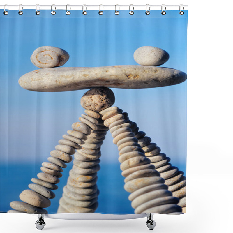 Personality  Balancing Shower Curtains