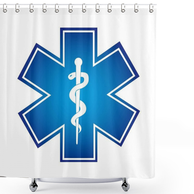 Personality  Medical Symbol Shower Curtains