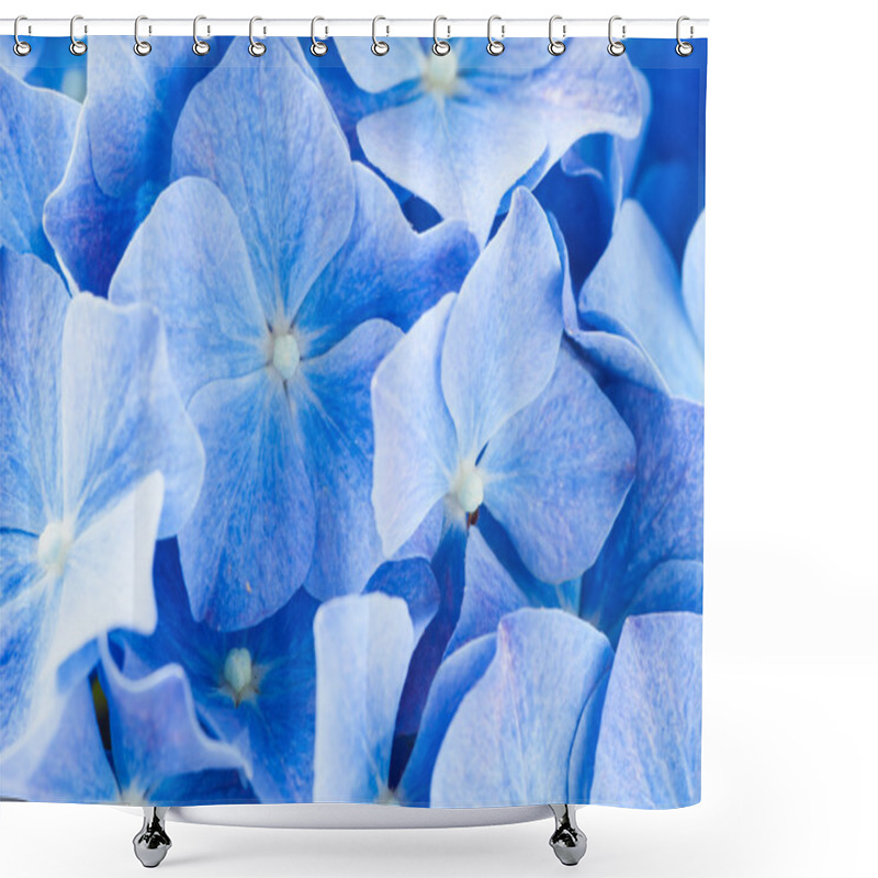 Personality  Hydrangea Macrophylla Flower Shower Curtains