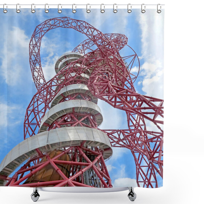 Personality  ArcelorMittal Orbit London Olympic Park Shower Curtains