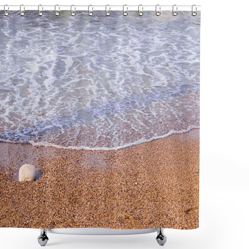 Personality  Beach Shower Curtains