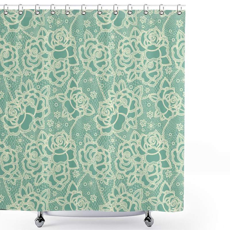 Personality  Floral Seamless Pattern Shower Curtains