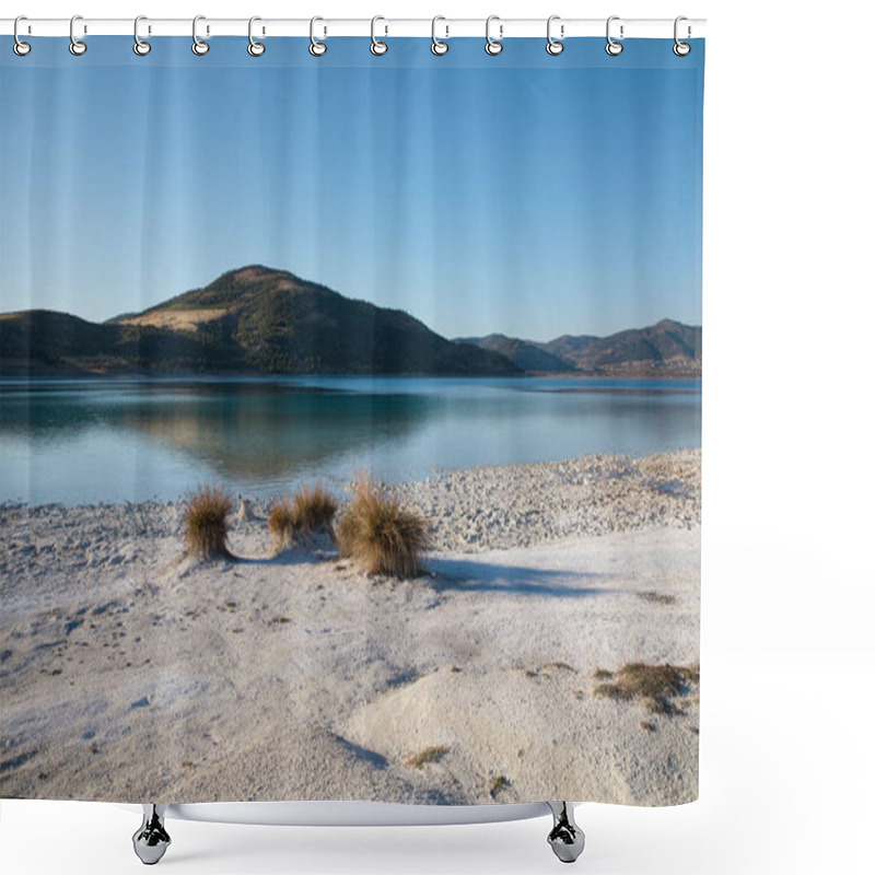 Personality  White Sand Shower Curtains