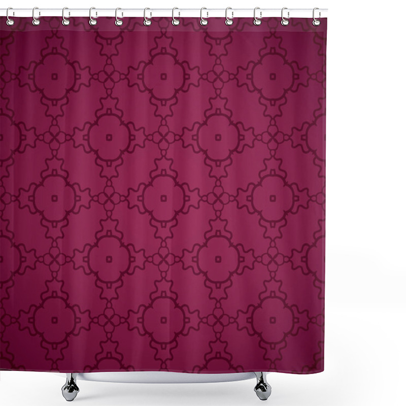 Personality  Elegant Pattern Background. Shower Curtains