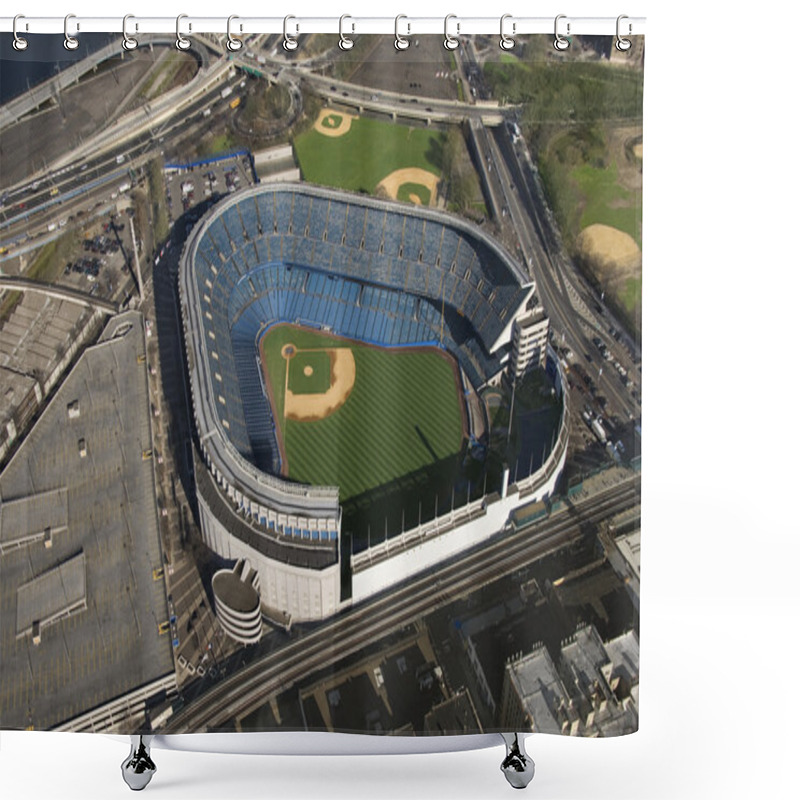 Personality  Yankee Stadium. Shower Curtains