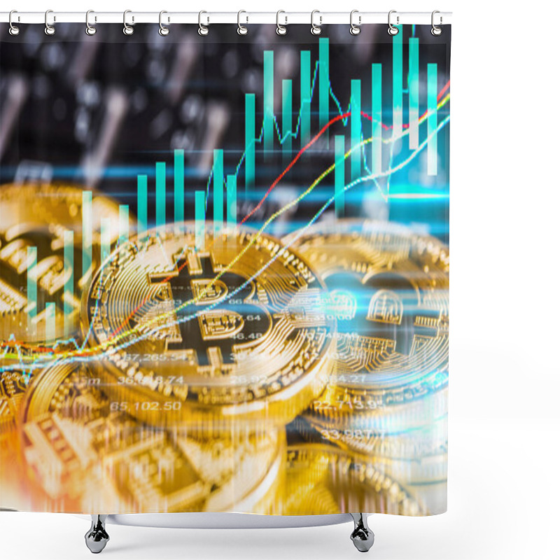 Personality  Modern Way Of Exchange. Bitcoin Is Convenient Payment In Global  Shower Curtains