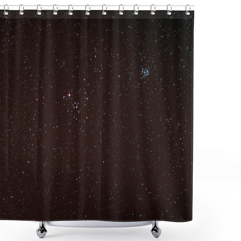 Personality  Starfield With Taurus And Pleiades Shower Curtains