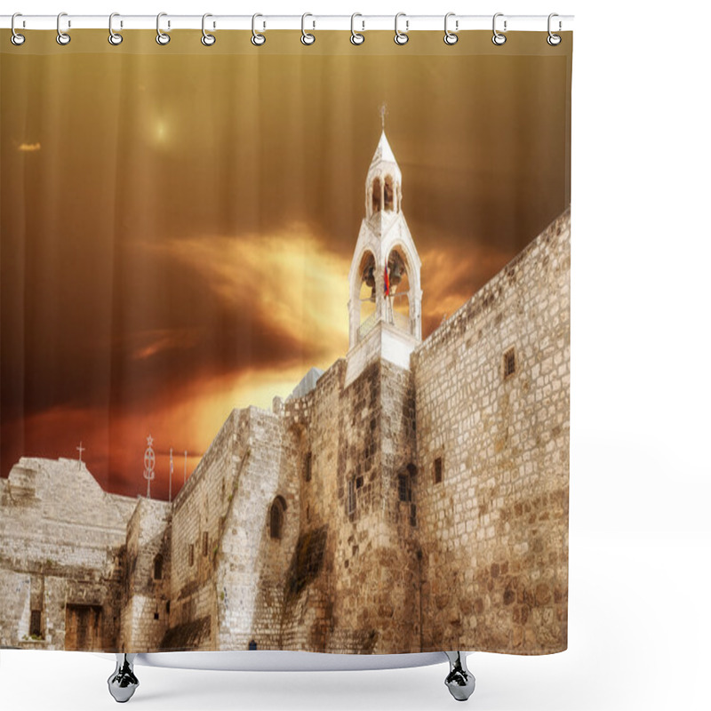 Personality  Bethlehem Basilica Of The Nativity Shower Curtains