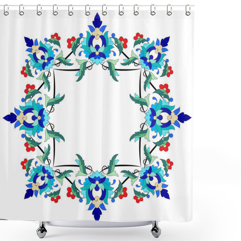 Personality  Ottoman Motifs Design Series Seventy Two Shower Curtains