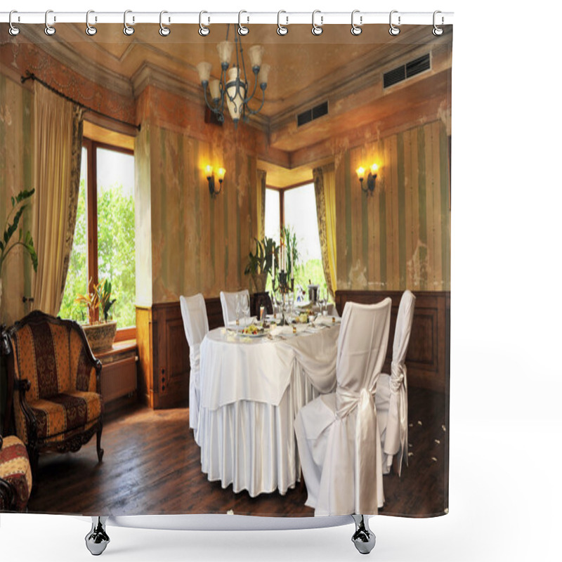 Personality  Wedding dinner shower curtains