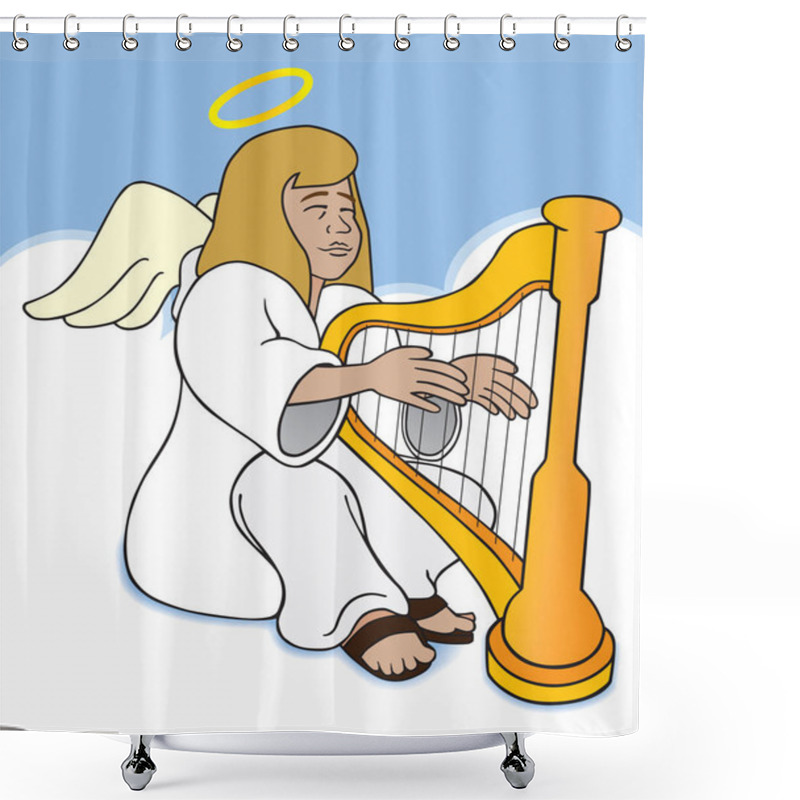 Personality  Angel 2 Shower Curtains