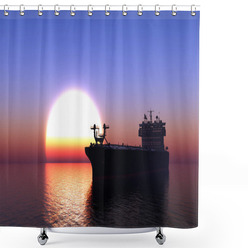 Personality  The Tanker Shower Curtains