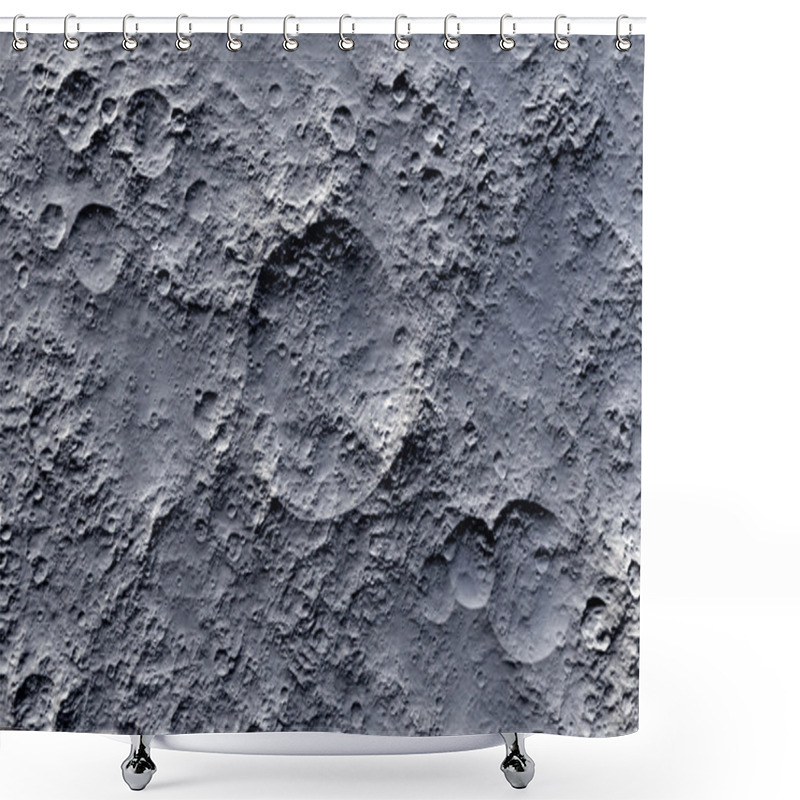 Personality  Moon Shower Curtains