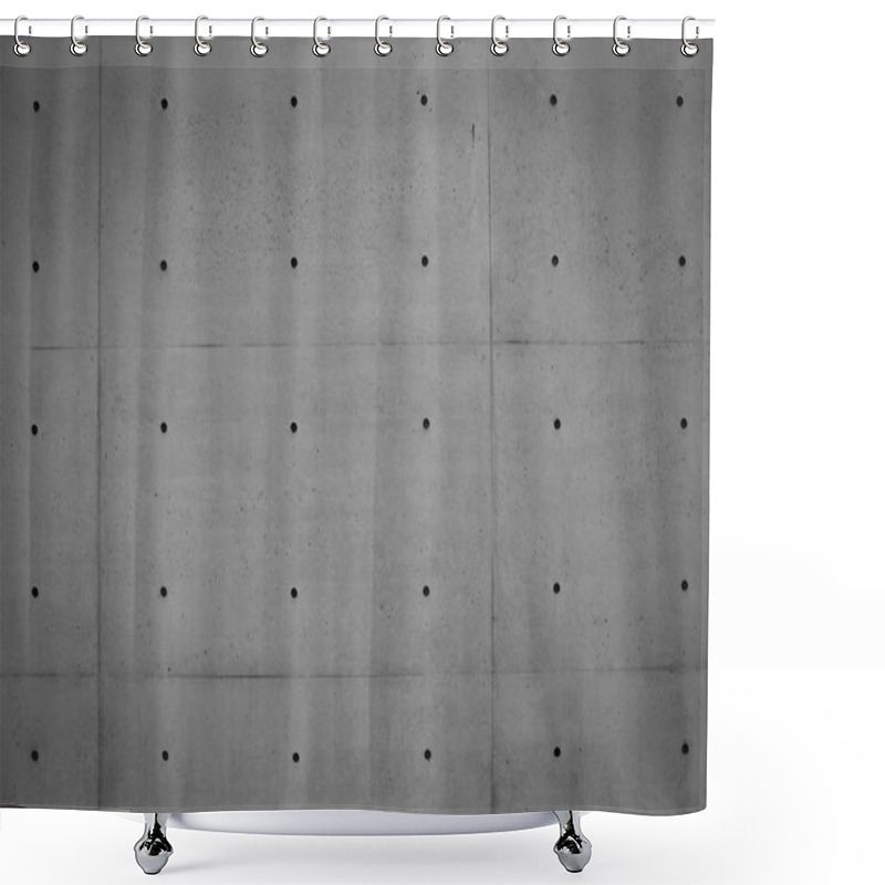 Personality  Grunge Concrete Cement Wall Shower Curtains