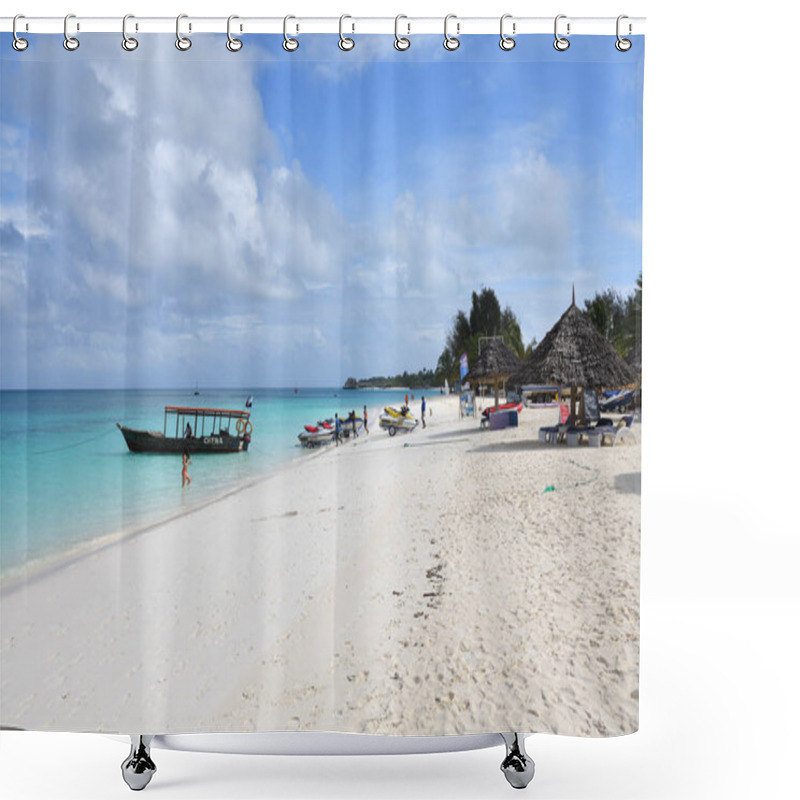 Personality  Zanzibar, Tanzania, Africa. Kendwa Beach  Shower Curtains