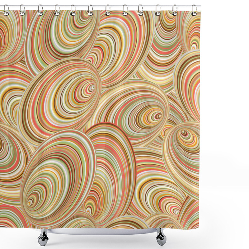 Personality  Abstract Seamless Background Shower Curtains