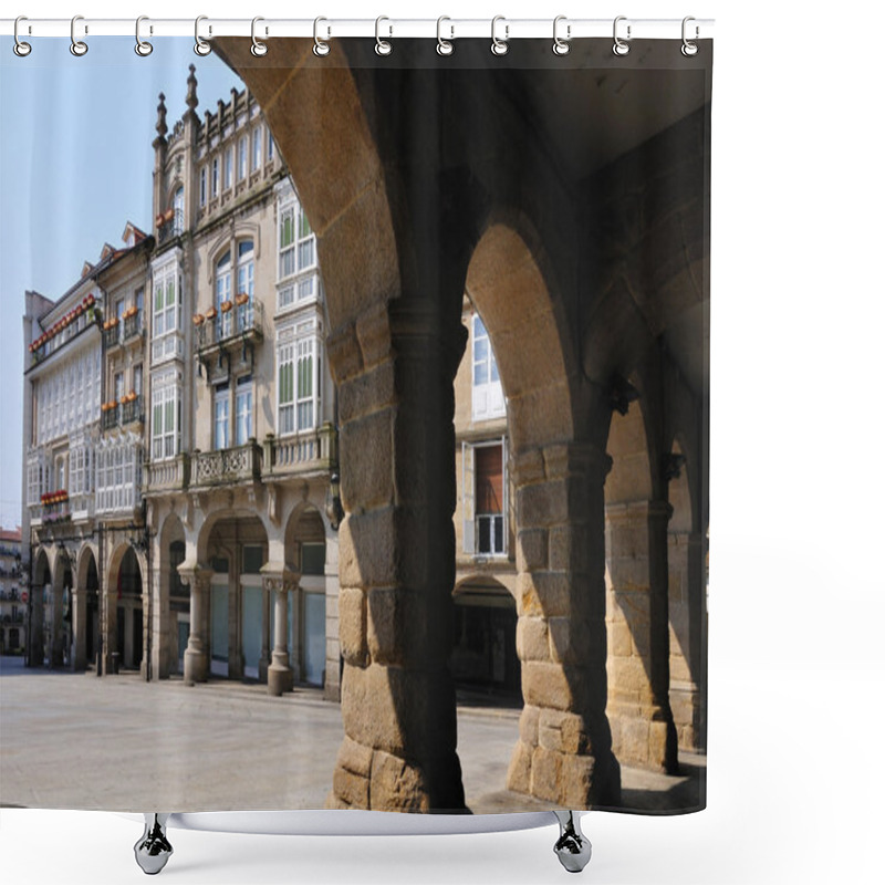 Personality  Old Town Of Roman Origin Shower Curtains