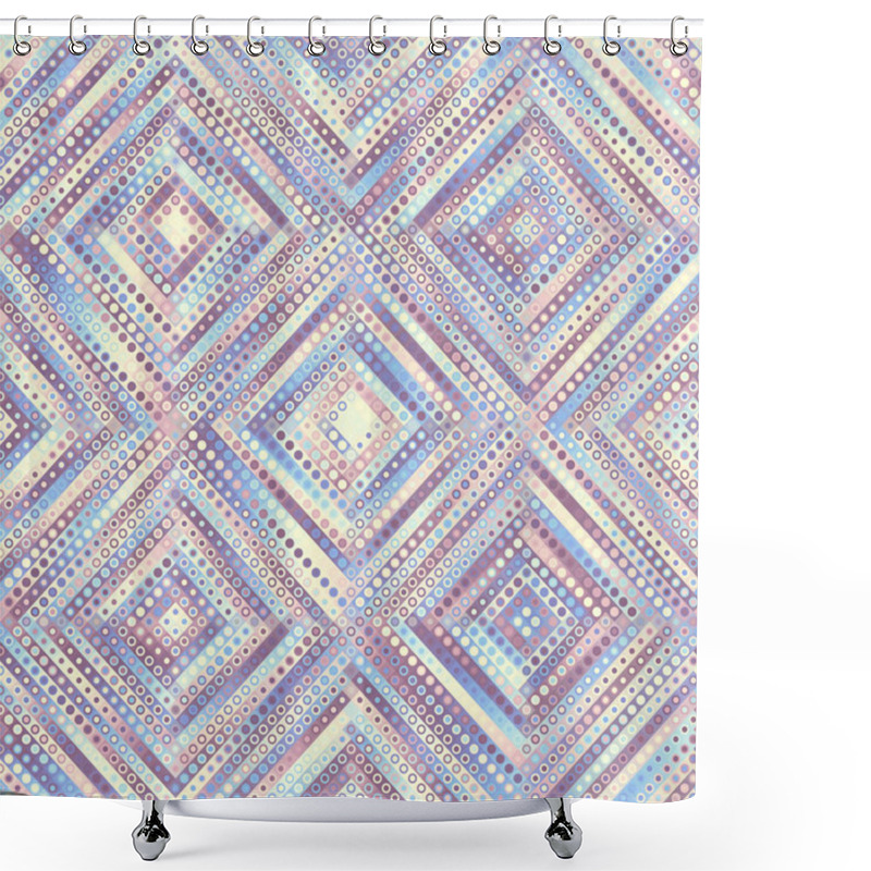 Personality  Geometric Abstract Pattern. Shower Curtains