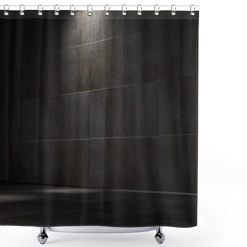 Personality  Space Environment, Ready For Comp Of Your Characters.3D Renderin Shower Curtains