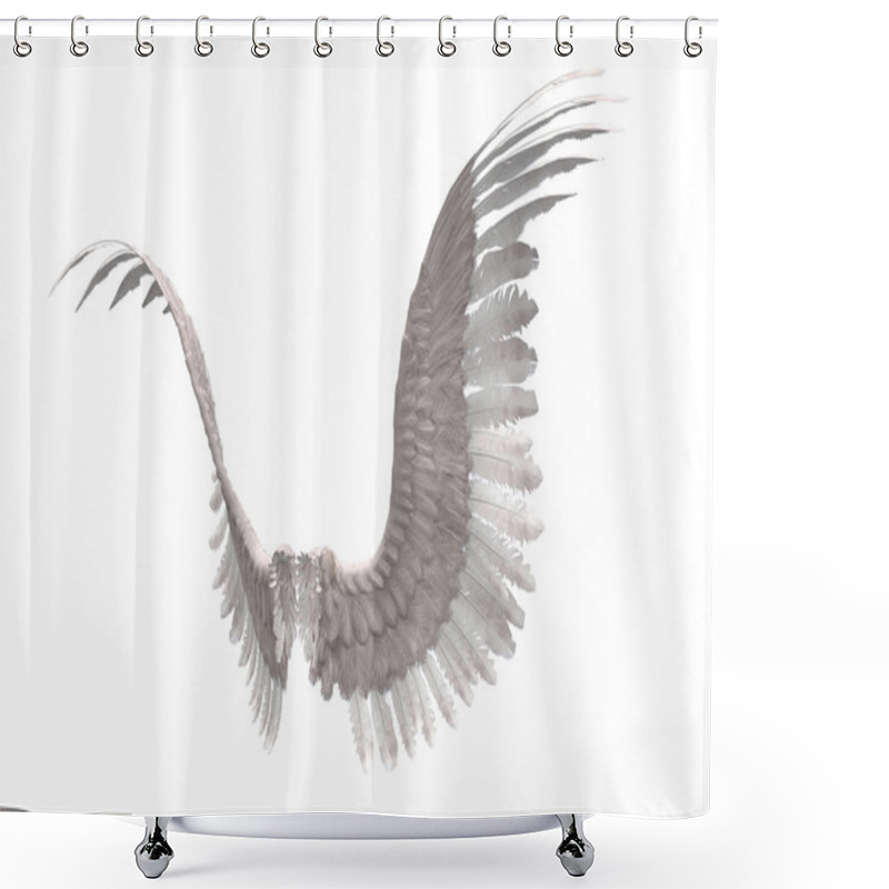 Personality  Angel Wings Shower Curtains